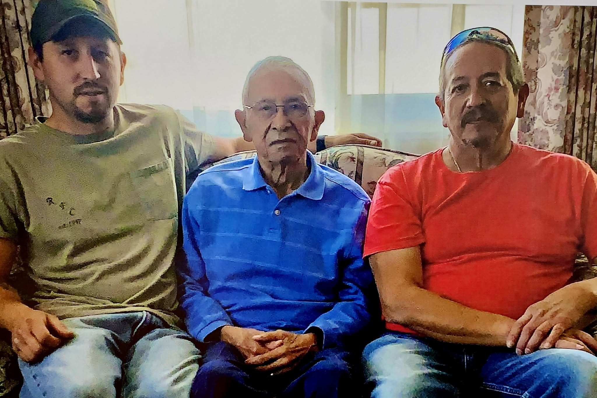 Three generations of the Rubio family — founders and current owners of Rubio's Floor Coverings