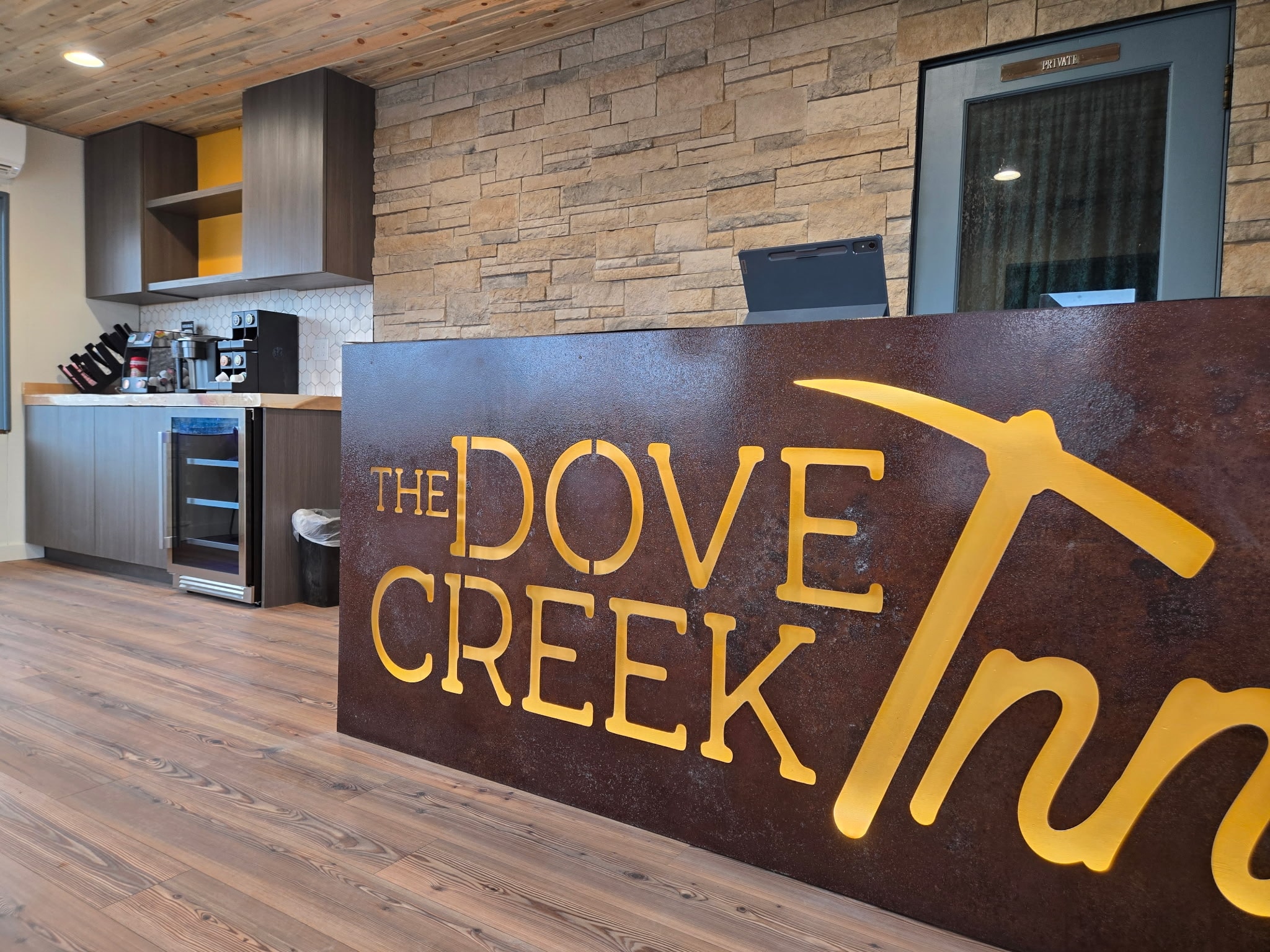 Dove Creek Tap flooring installation